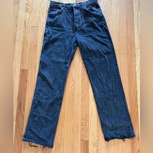 Reformation Cynthia Hight Rise Jeans in Black